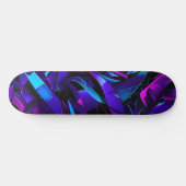 Skateboard Rue Graffiti Abstraite (Horz)