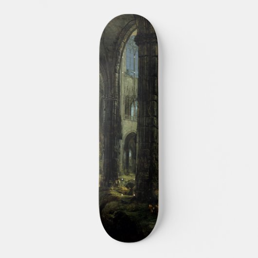 Skateboard Ruines de l'église gothique (par Carl Blechen) (Recto)
