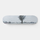 Skateboard Rural winter road (Horz)
