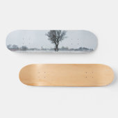 Skateboard Rural winter road (Horz)