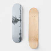 Skateboard Rural winter road (Recto)