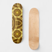 Skateboard Rythme en or (Recto)
