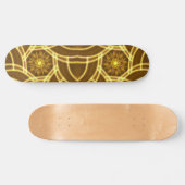 Skateboard Rythme en or (Horz)