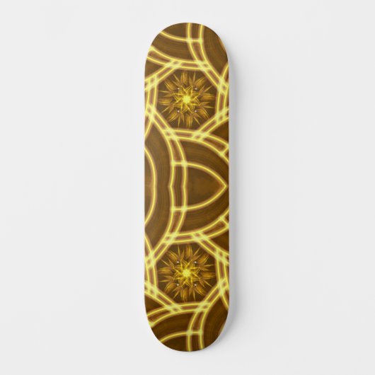 Skateboard Rythme en or (Recto)
