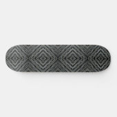 Skateboard Rythme pulsif Art Abstrait moderne Illustration (Horz)