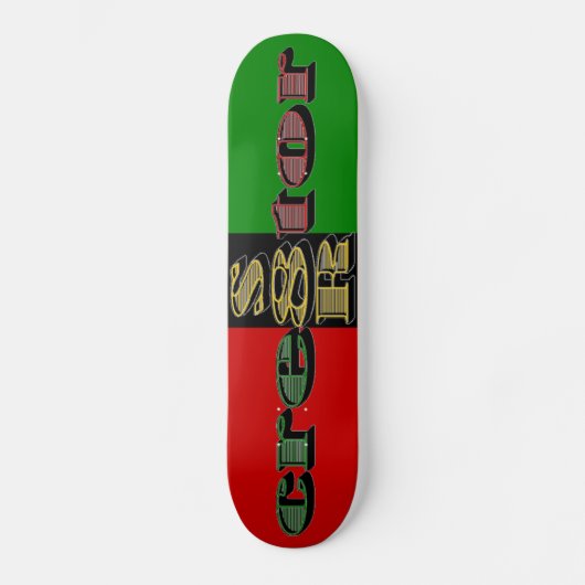 Skateboard S8R Créateur (Recto)