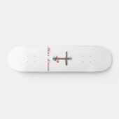 Skateboard Sa croix chrétienne d'amour (Horz)