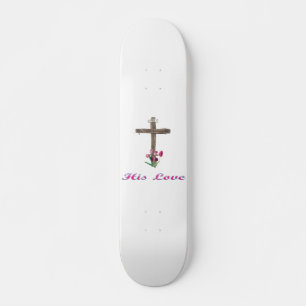 Skateboard Sa croix de chrétien d'amour
