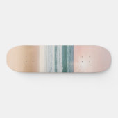 Skateboard Sable, ciel et mer. (Horz)