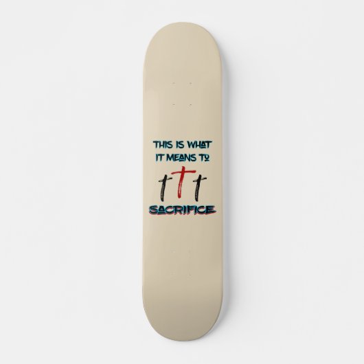 Skateboard Sacrifice (Devant)