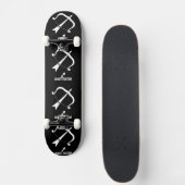 Skateboard Sagittarius Silhouette (Devant)