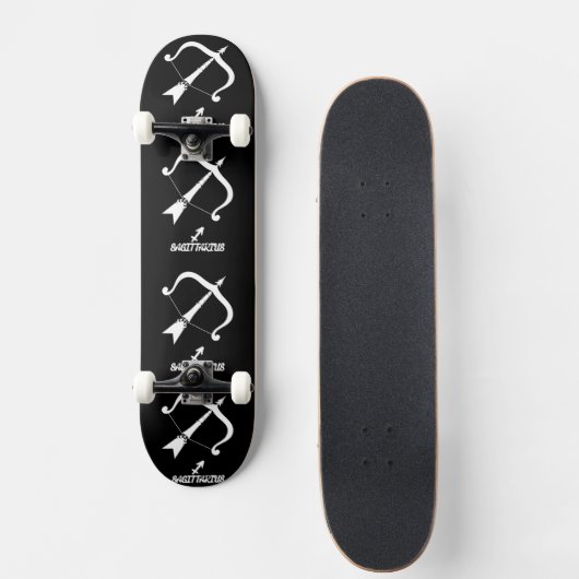 Skateboard Sagittarius Silhouette (Devant)