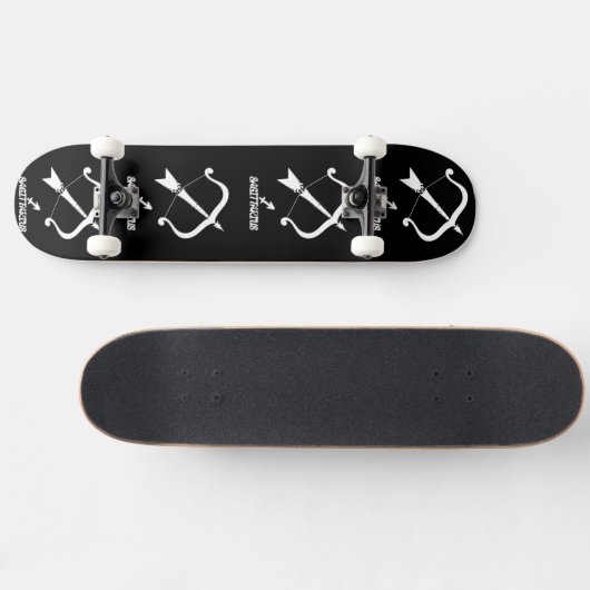 Skateboard Sagittarius Silhouette (Horz)