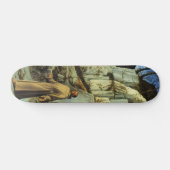 Skateboard Saint François dans le désert par Giovanni Bellini (Horz)