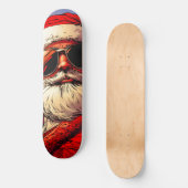 Skateboard Saint Jolly Père Noël Divine Glow (Recto)
