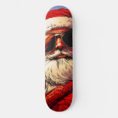 Skateboard Saint Jolly Père Noël Divine Glow (Recto)
