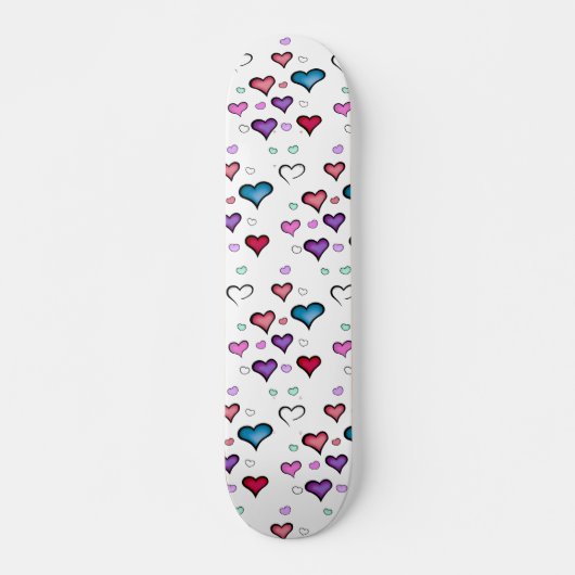 Skateboard Saint Valentin (Devant)