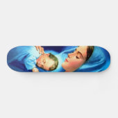 Skateboard Sainte Vierge Marie avec Bébé Jésus (Horz)