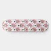 Skateboard Sakura Rose Cherry Fleur Arbre Design (Horz)
