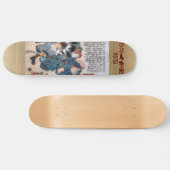Skateboard Samouraïs de zodiaque (Horz)