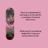 Skateboard Samurai féminine