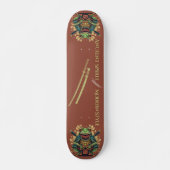 Skateboard Samurai frug warriors  (Devant)