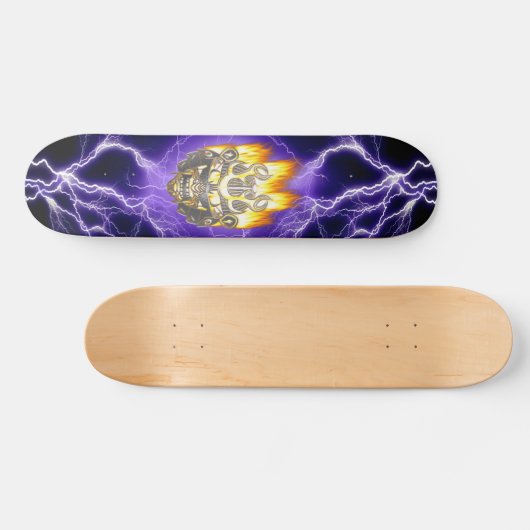 SKATEBOARD SAMURAI WARRIOR (Horz)