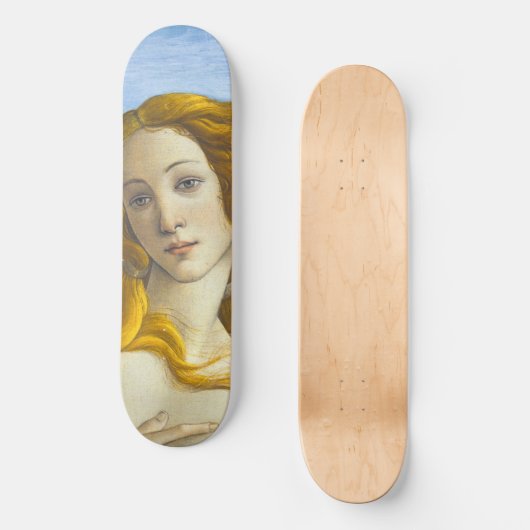 Skateboard Sandro Botticelli - Naissance de Vénus Gros plan (Recto)