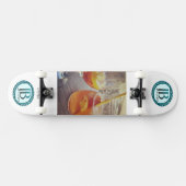 Skateboard Sangria et Soleil (Horz)
