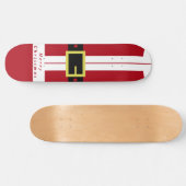 Skateboard Santa Claus (Horz)