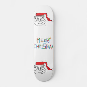 Skateboard Santa Claus