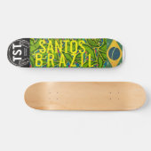 Skateboard SANTOS BRAZIL Skateboard, pont de 7 ¾ po (Horz)