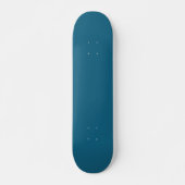Skateboard Saphir bleu (couleur unie) (Devant)