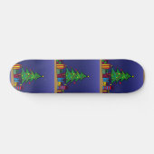 Skateboard sapin de Noël (Horz)