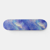 Skateboard Sapphire Blue Scribbled Texture (Horz)