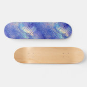 Skateboard Sapphire Blue Scribbled Texture (Horz)