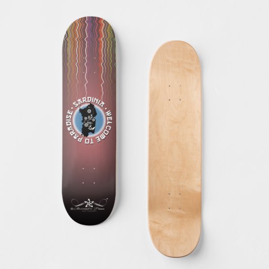 Skateboard Sardaigne (Recto)