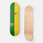 Skateboard Saskatchewan Flag (Recto)