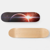 Skateboard "Saturn brillant " (Horz)
