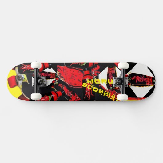 Skateboard Sauce chaude ! #5 "Trinidad Moruga Scorpian" (Horz)