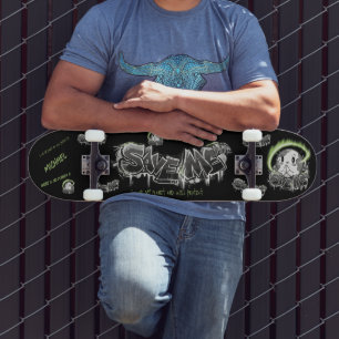 Skateboard Save Me - Your Message Inspire Change ! Planches à