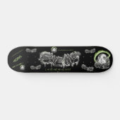 Skateboard Save Me - Your Message Inspire Change ! Planches à (Horz)