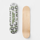Skateboard Save Me - Your Message Inspire Change ! Planches à (Recto)