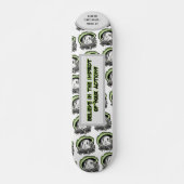 Skateboard Save Me - Your Message Inspire Change ! Planches à (Devant)