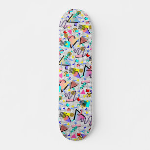 Skateboard Saved by the Skate Deck 90s Party Design