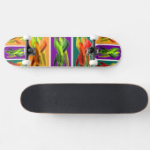 Skateboard Saveur épicée chaude de destin de nourriture de (Horz)