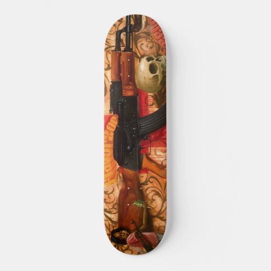 Skateboard Saveurs de la liberté (Recto)