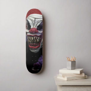 Skateboard Scanner clown effrayant