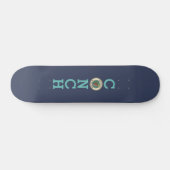 Skateboard Sceau de Key West, Floride (Horz)