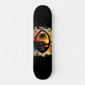 Skateboard Sceau Guam Sunset (Devant)